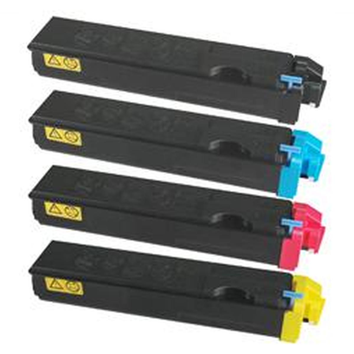 Yellow compatible Kyocera FS-C 5015 N-4K#TK520Y