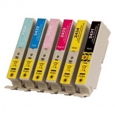 8.7ML Ciano fotografic XP750,XP850,XP860 ,XP95#T24354020#24XL
