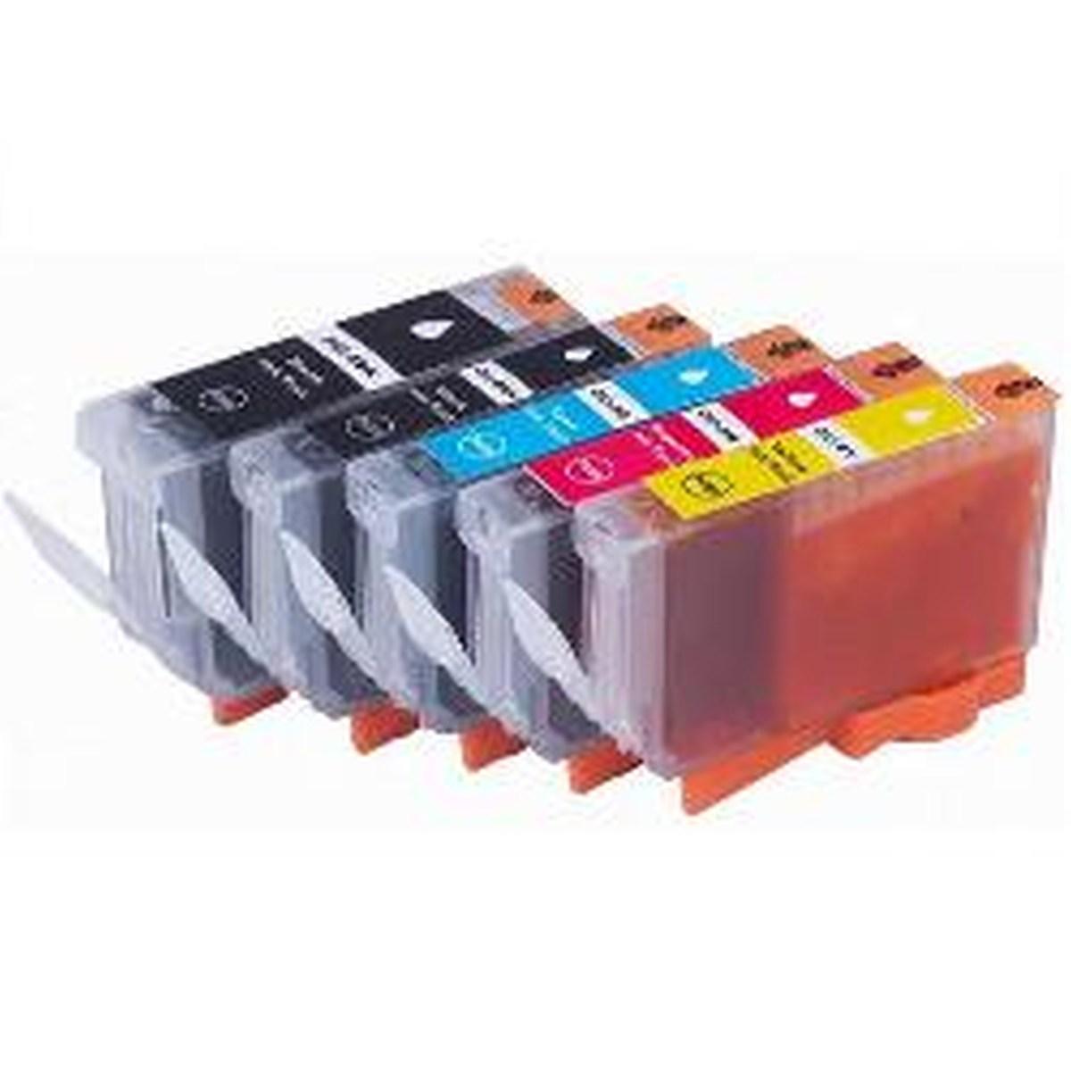 26ML -Nero # PGI 5BK  Con chip compatibi le for canon serie 8