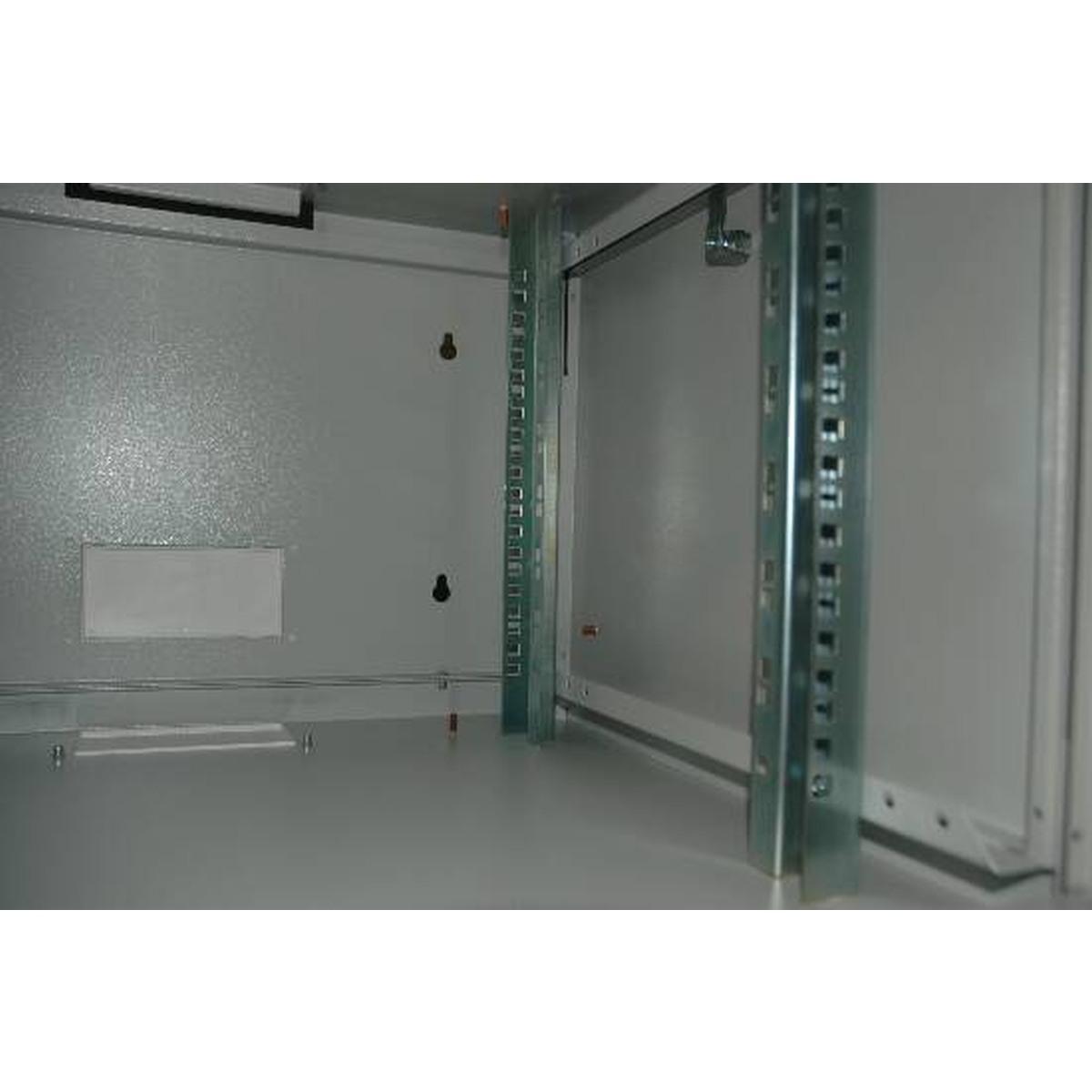 Armadio 12 unita' da muro linea soho (a)643 x (l)600 x (p)600 mm. colore nero ral 9005