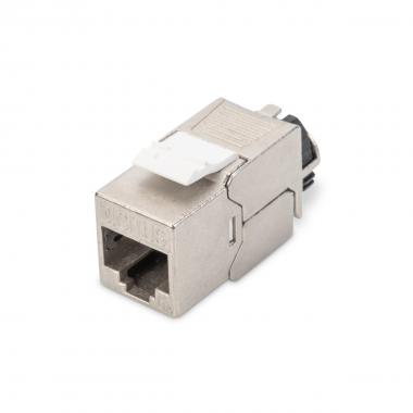 Kit 24 inserto jack schermato rj45 categoria 6a toolfree