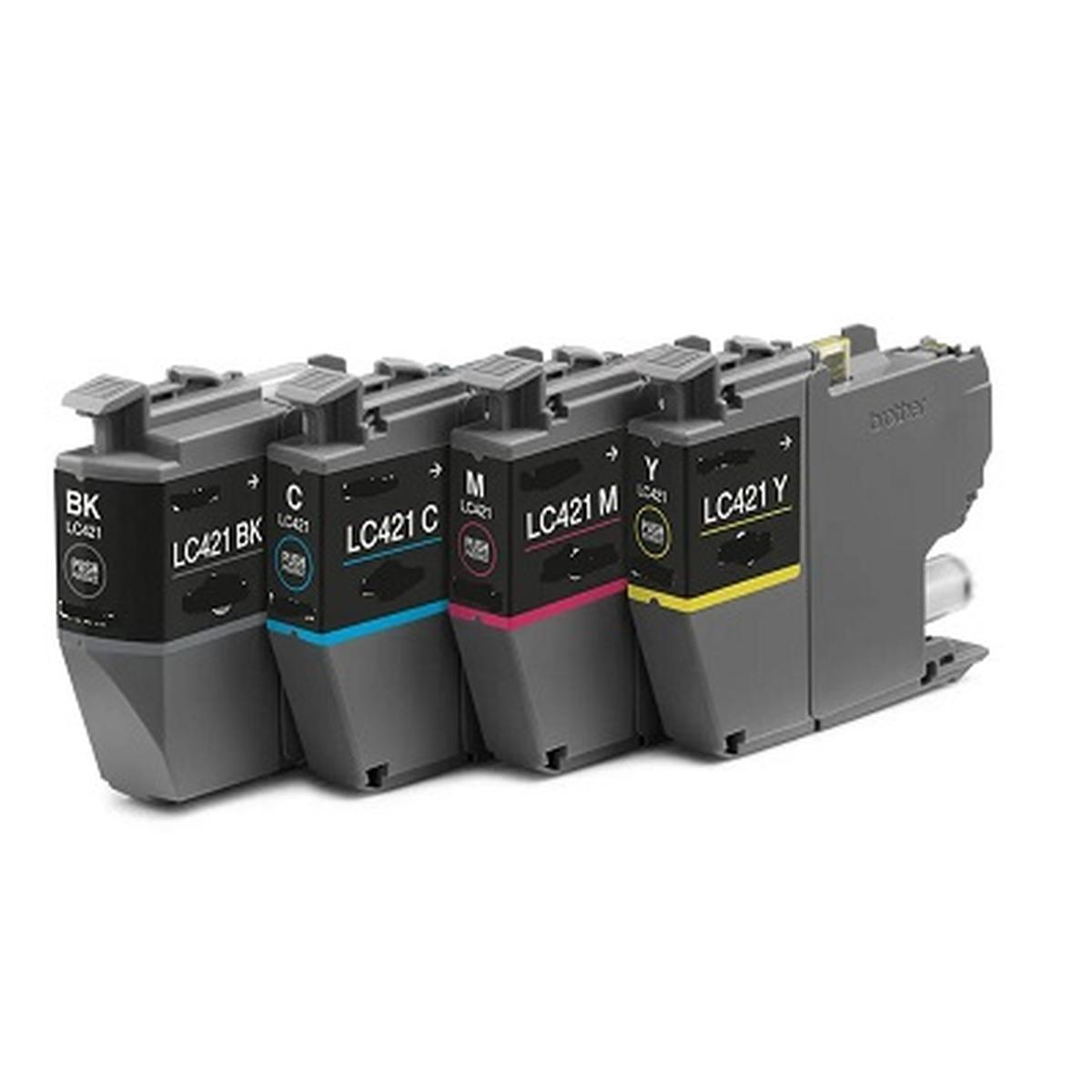 Yellow Compa DCP-J1050DW,J1140DW,MFC-J1010DW-0.5K#LC421XL