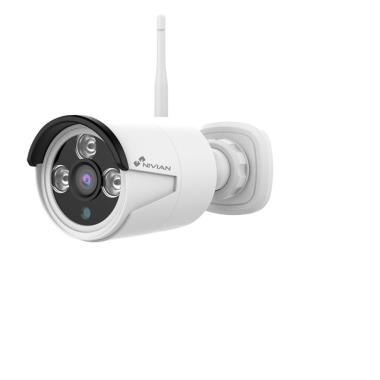Telecamera per il kit wifi nivian kit830w, risoluzione 3 mpx / h.265+, ottica 4 mm, ir led array portata 20 m, waterproof ip66