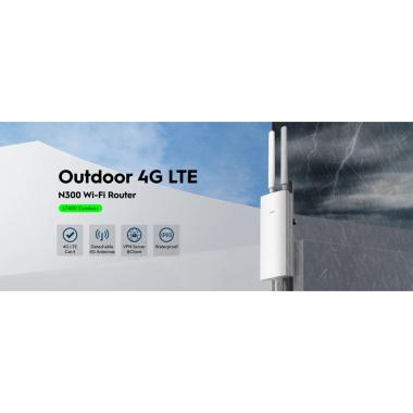 Router 4g per esterno, poe, 300 mbps