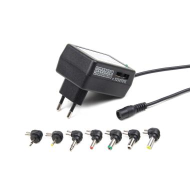 Gembird universal ac-dc adapeter, 24 w