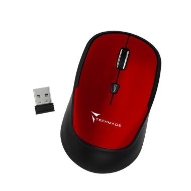 Mouse wireless xj35 ,colore rosso