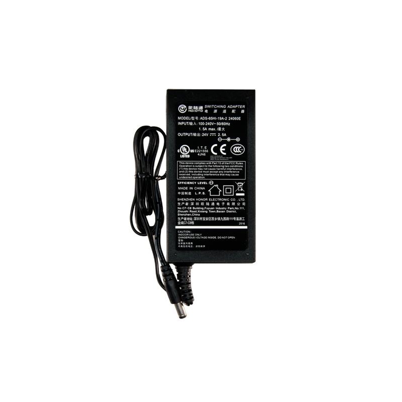 Alimentatore elettronico - 24 V / 2500 m A - Dimensioni ridotte - 110 (Al) x 55 (La) x 30 (Lu) mm - 2