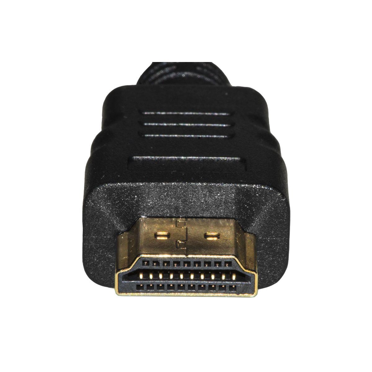 Cavo hdmi 3d con ethernet connettori dor ati mt. 15, e10205