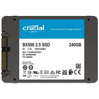Crucial ssd bx500, 240 gb 2.5'' , ct240bx500ssd1