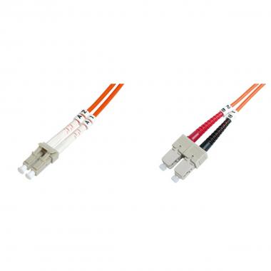 Cavo fibra ottica lc a sc multimode duplex 50/125 mt.5