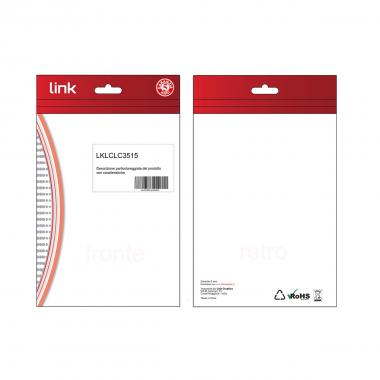 Cavo fibra ottica lc a lc multimode duplex om3 50/125 mt.15