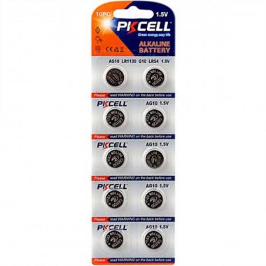 Batterie alcaline ag10 blister 10 pezzi