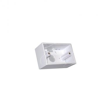 Scatola a muro per placche rj45 colore chiaro