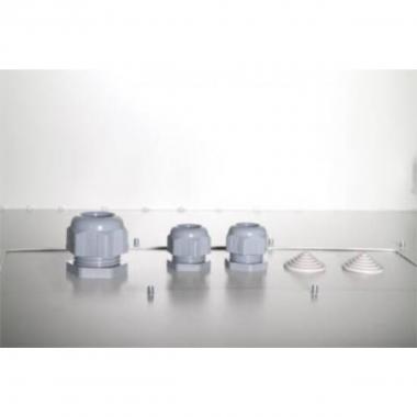 ARMADIO RACK 19" PER RETI DA ESTERNO PROTEZIONE IP55 7 UNITA' 600x450x4190 MM. (LxPxA)