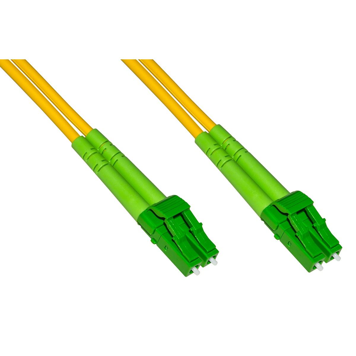 Cavo fibra ottica apc lc a apc lc singlemode duplex  mt.2