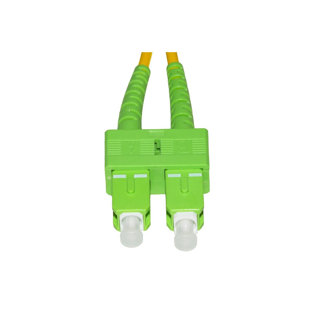 Cavo fibra ottica apc lc a apc sc singlemode duplex  mt.5