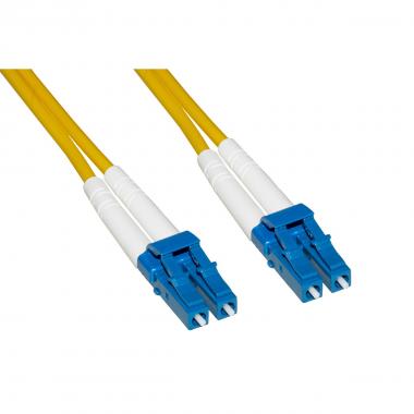Cavo fibra ottica lc a lc singlemode duplex 9/125 mt.5