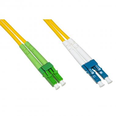 Cavo fibra ottica lc apc a lc upc singlemode duplex  mt.5